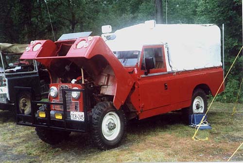  most Land Rovers Harry Bligh's 109 pickup exhibiting the modification