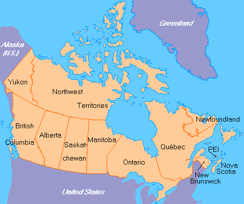 Canada Map